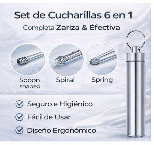 Kit limpiador de oidos